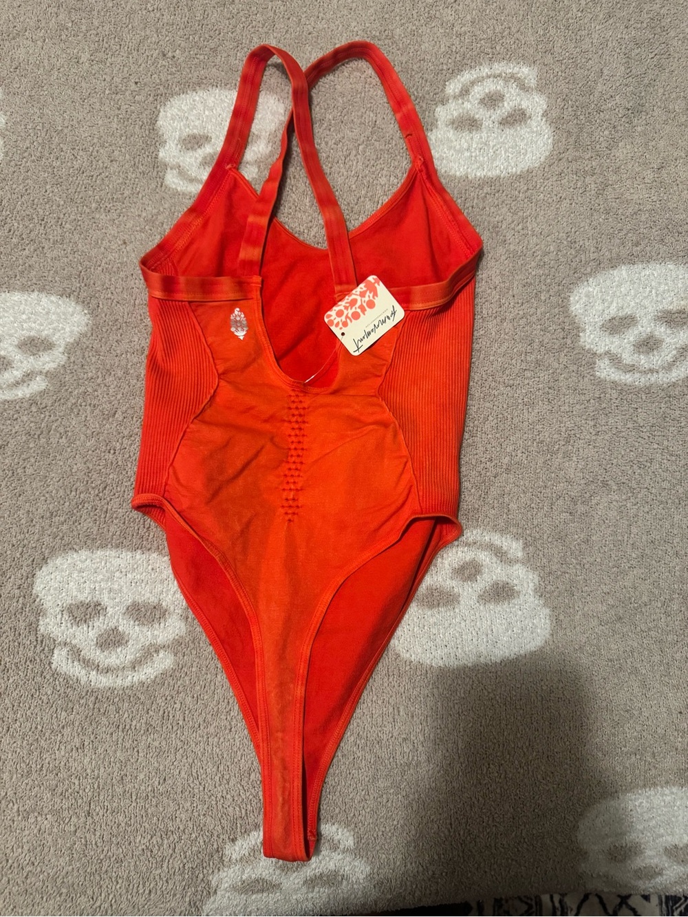 Free people Red Bodysuit - Picture 2 of 2